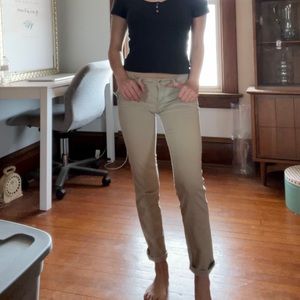Aeropostale Khaki Skinny Jeans